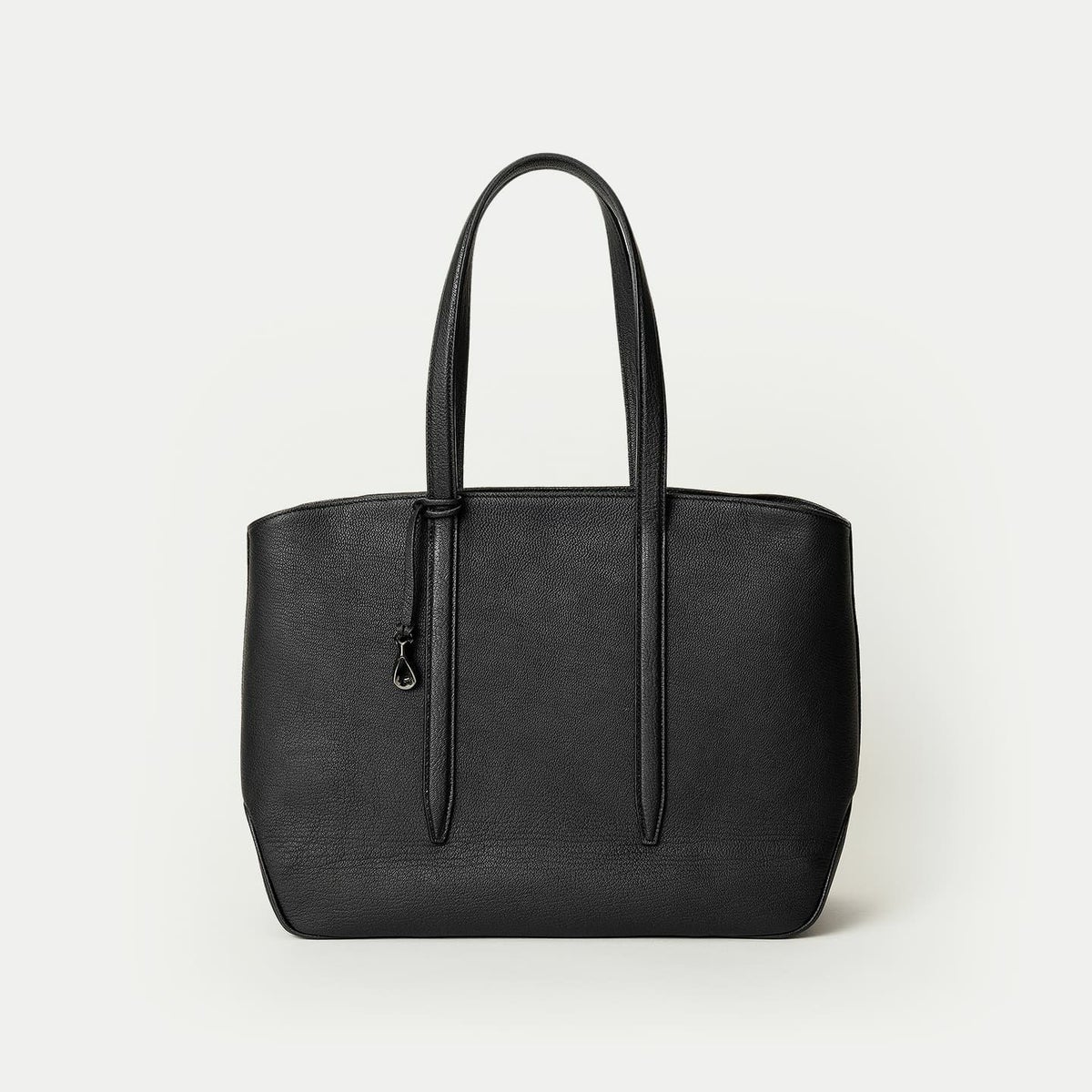 ゴート ファスナートートバッグ（L）《Flexi》 - Black -