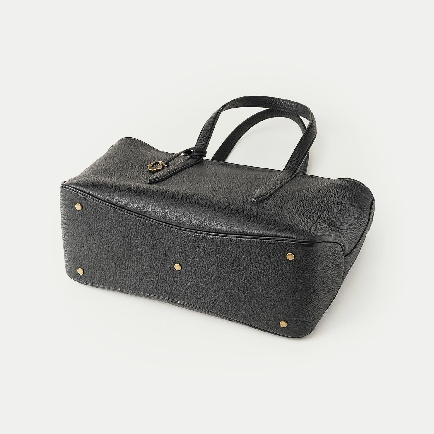 シュリンク ファスナートートバッグ（S）《Flexi》 - Black - | ETiAM