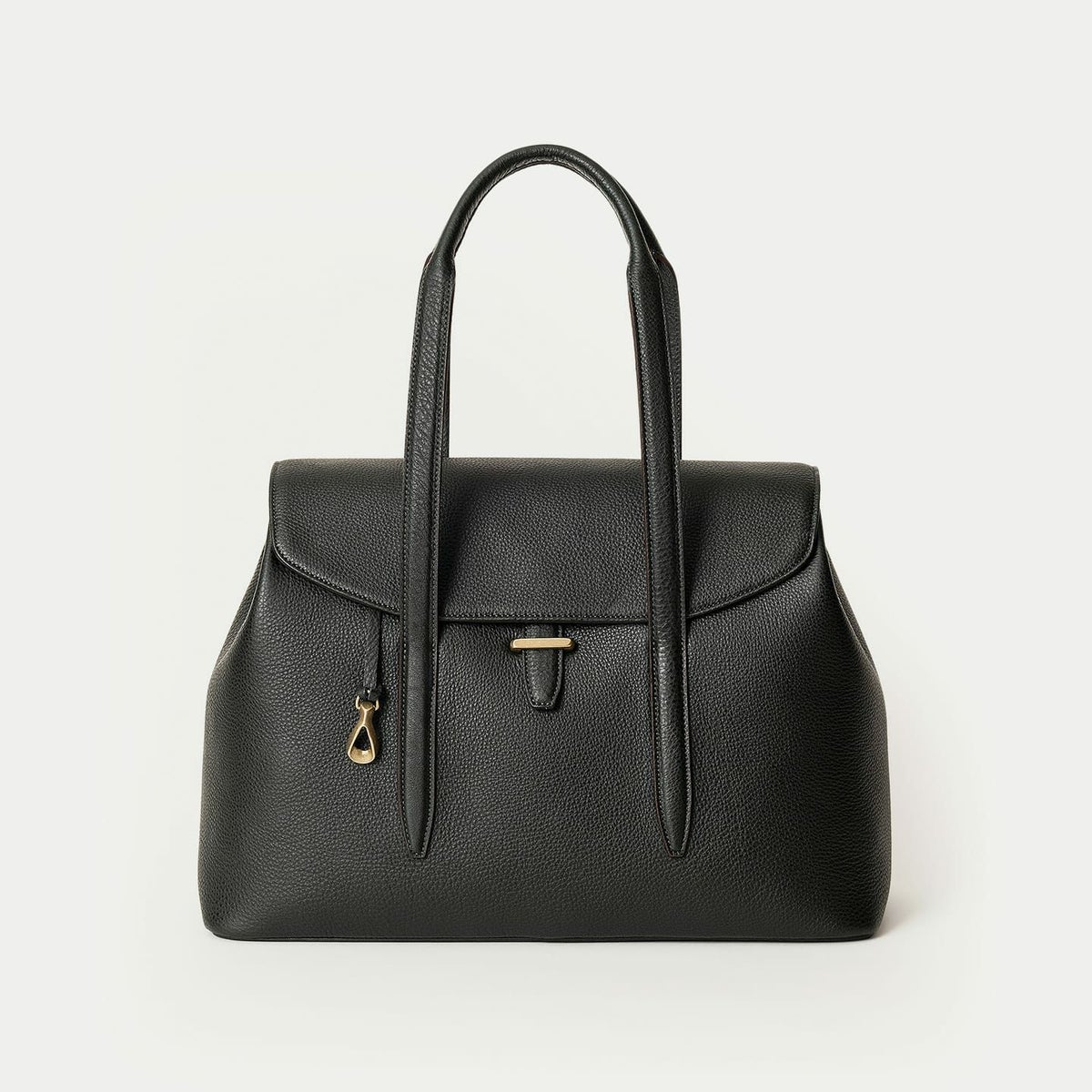 シュリンク フラップトートバッグ(S)《Embrace》 - British Green -