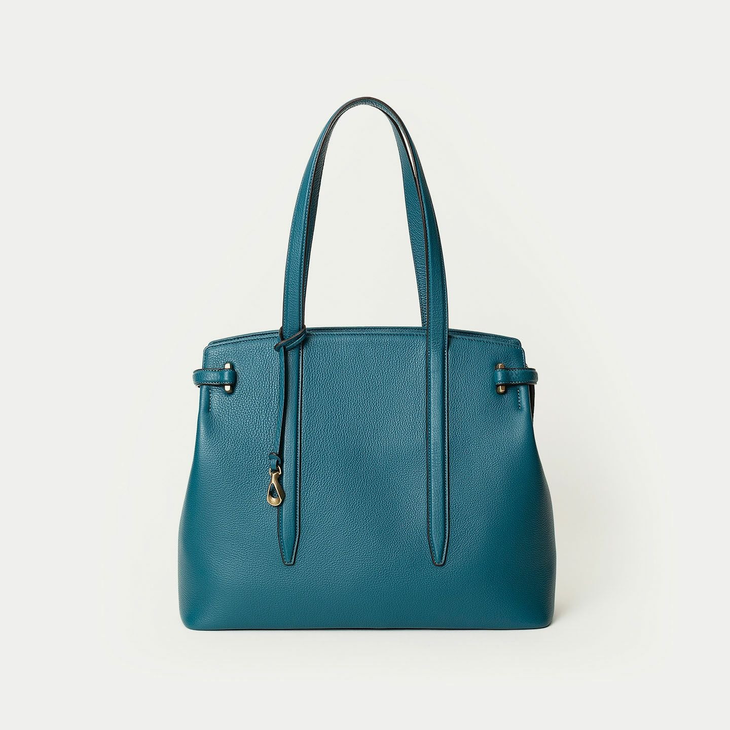 シュリンク サイドベルトトート 《Afford》 - Turquoise Blue - | ETiAM シュリンク サイドベルトトート 《Afford》 - Turquoise Blue - | ETiAM
