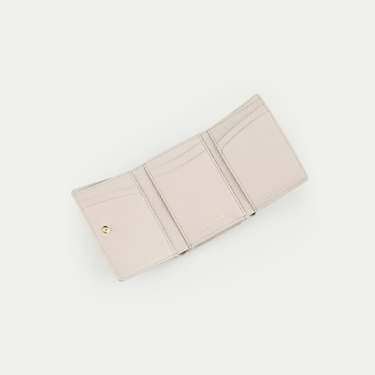 シュリンク 三つ折り財布 Ver.2 - Light Gray - | ETiAM