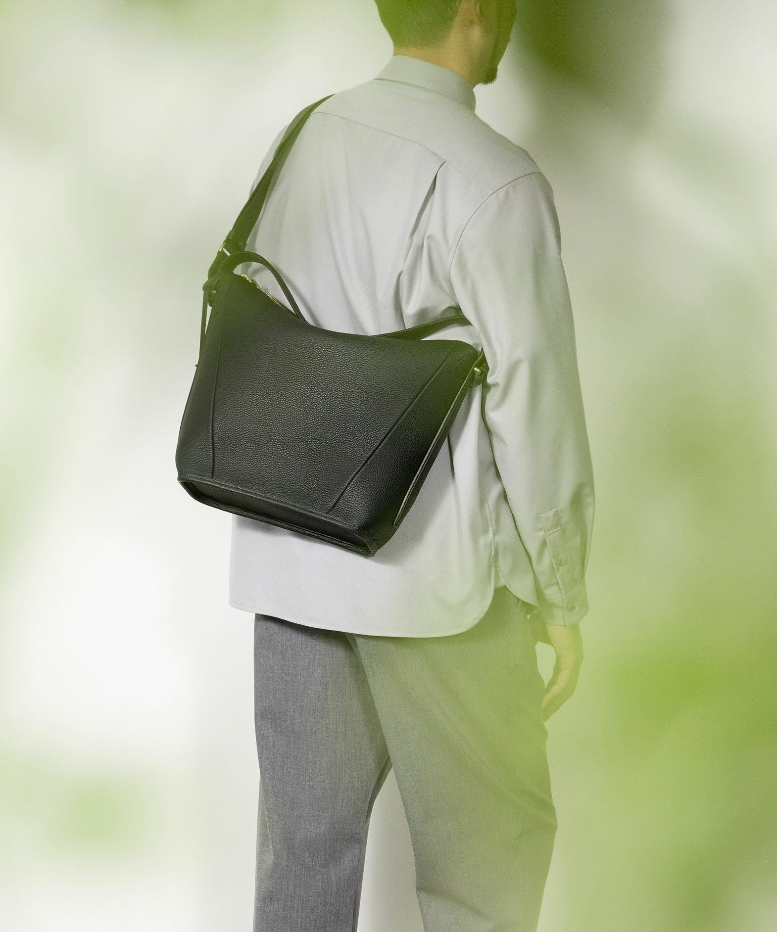 シュリンク 2Wayショルダーバッグ《Union》 - Black - | ETiAM