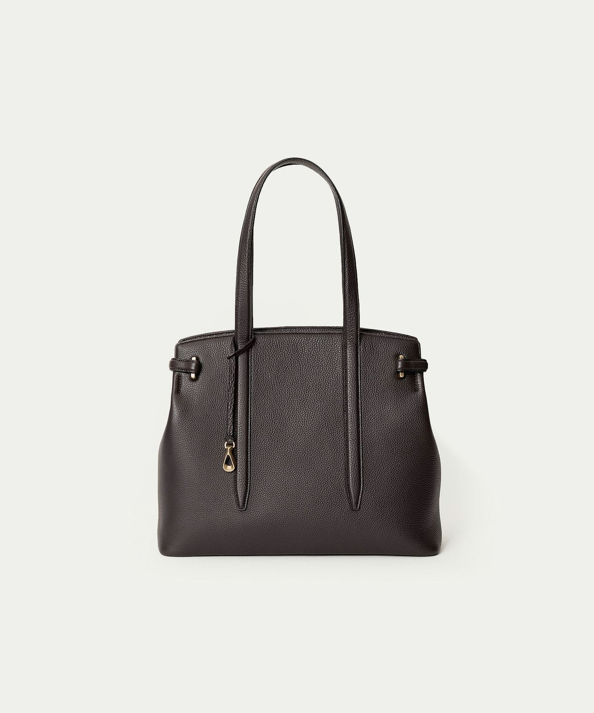 シュリンク サイドベルトトート　《Afford》 - Umber Brown -