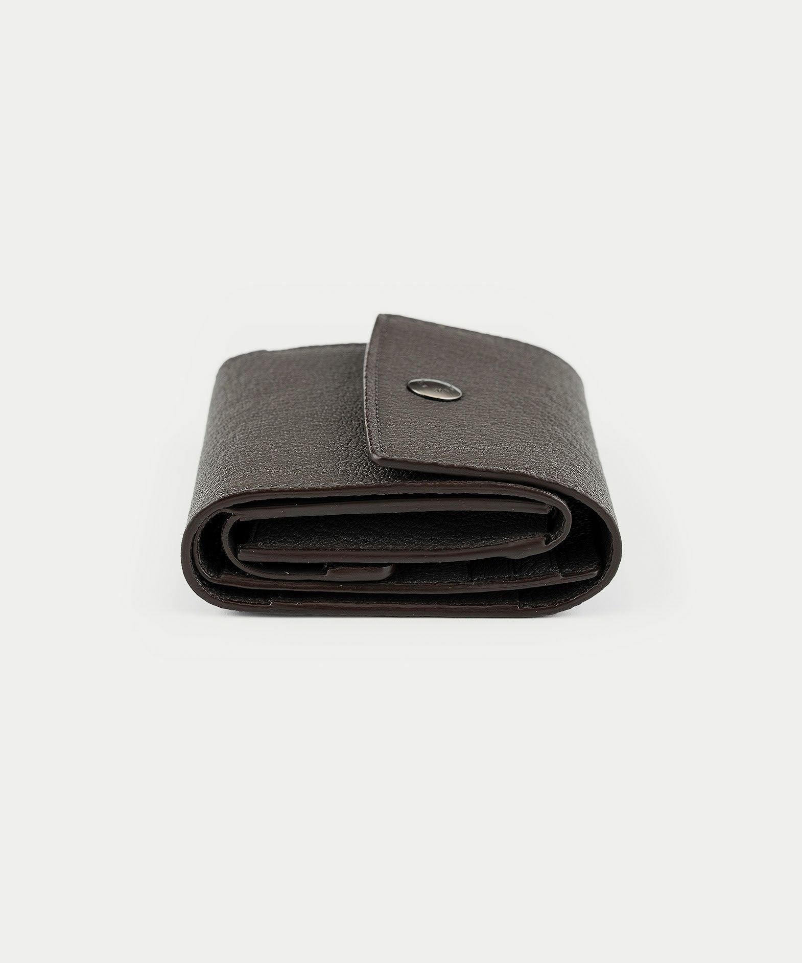 シェーブル 三つ折り財布 《Prior》 - Elephant Gray - | ETiAM