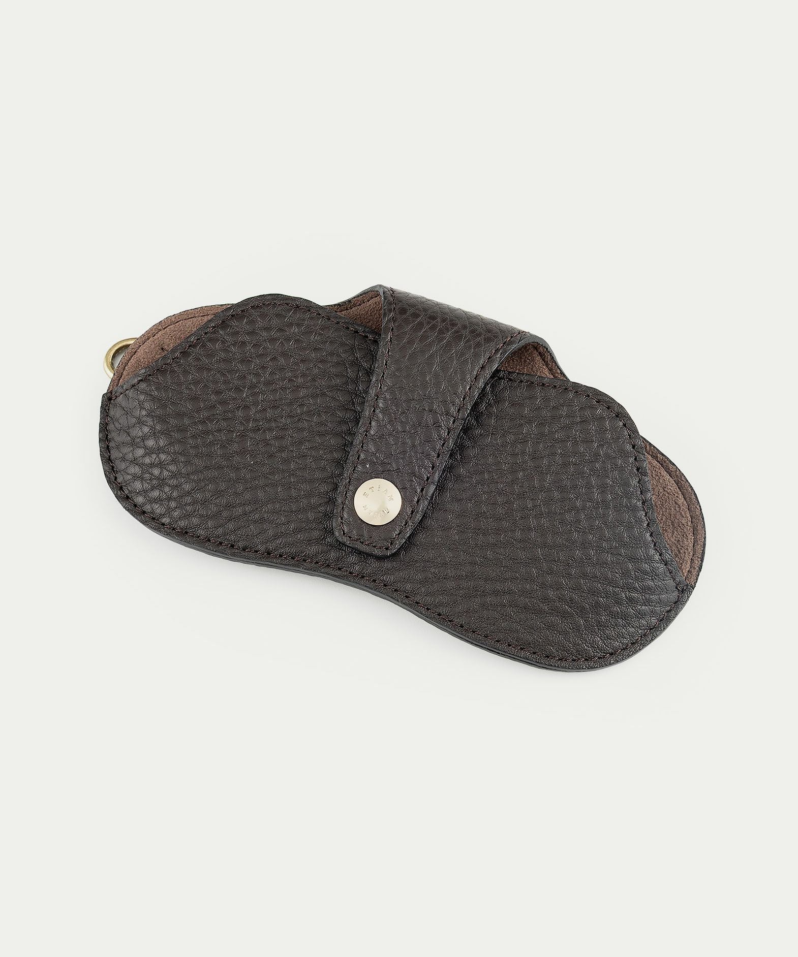 シュリンク アイウェアケース《Combi》 - Umber Brown - | ETiAM