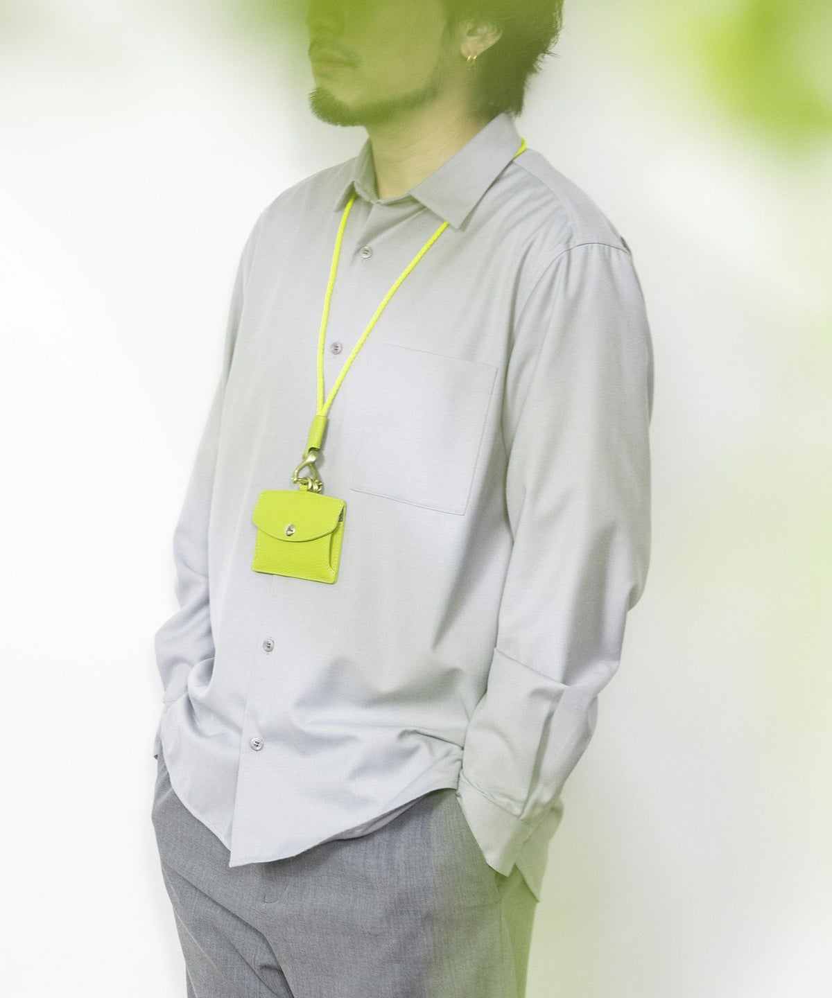 シュリンク IDホルダー《Combi》 - Lime Green -