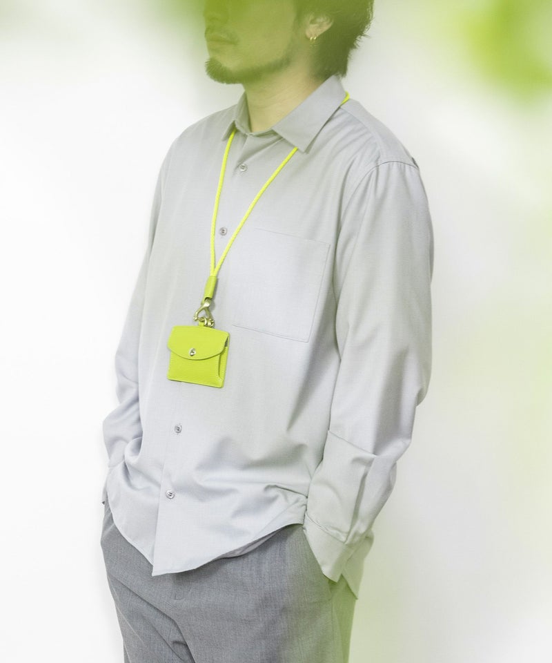 シュリンク IDホルダー《Combi》 - Lime Green -