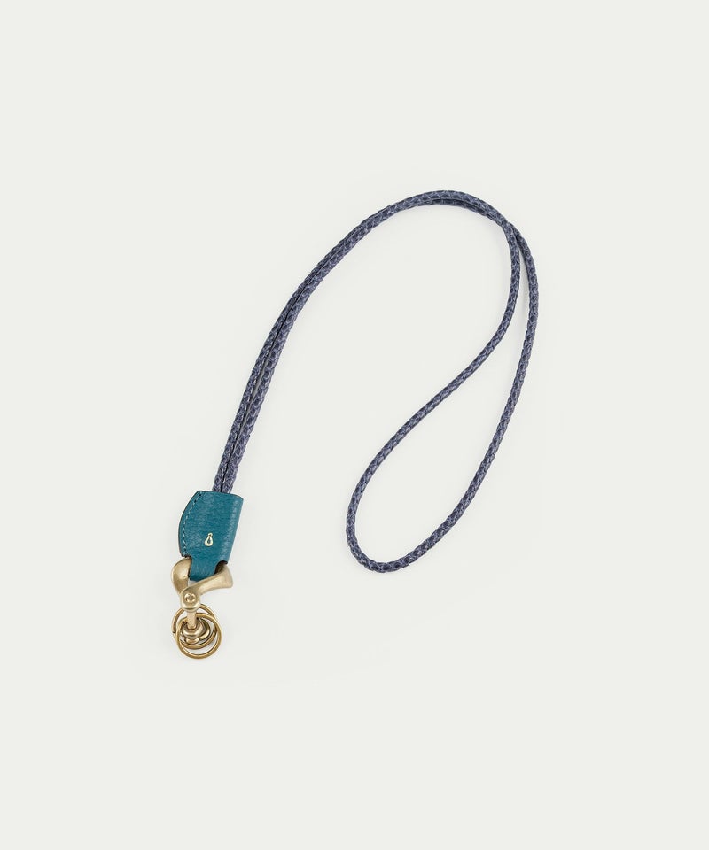 シュリンク ネックストラップ《Combi》 - Turquoise Blue -