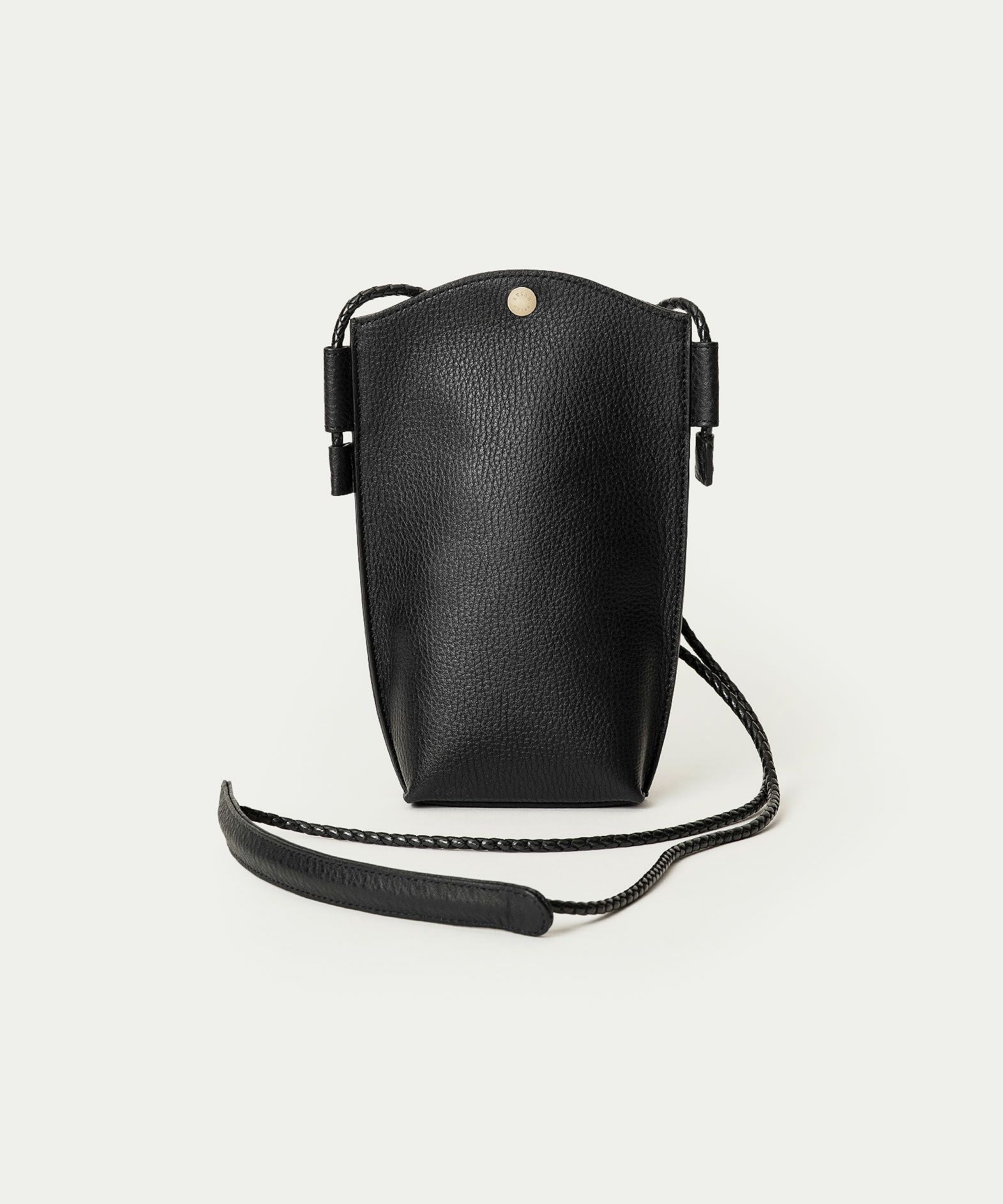 ゴート L字ファスナーウォレットショルダー《Envelop》 - Black - | ETiAM