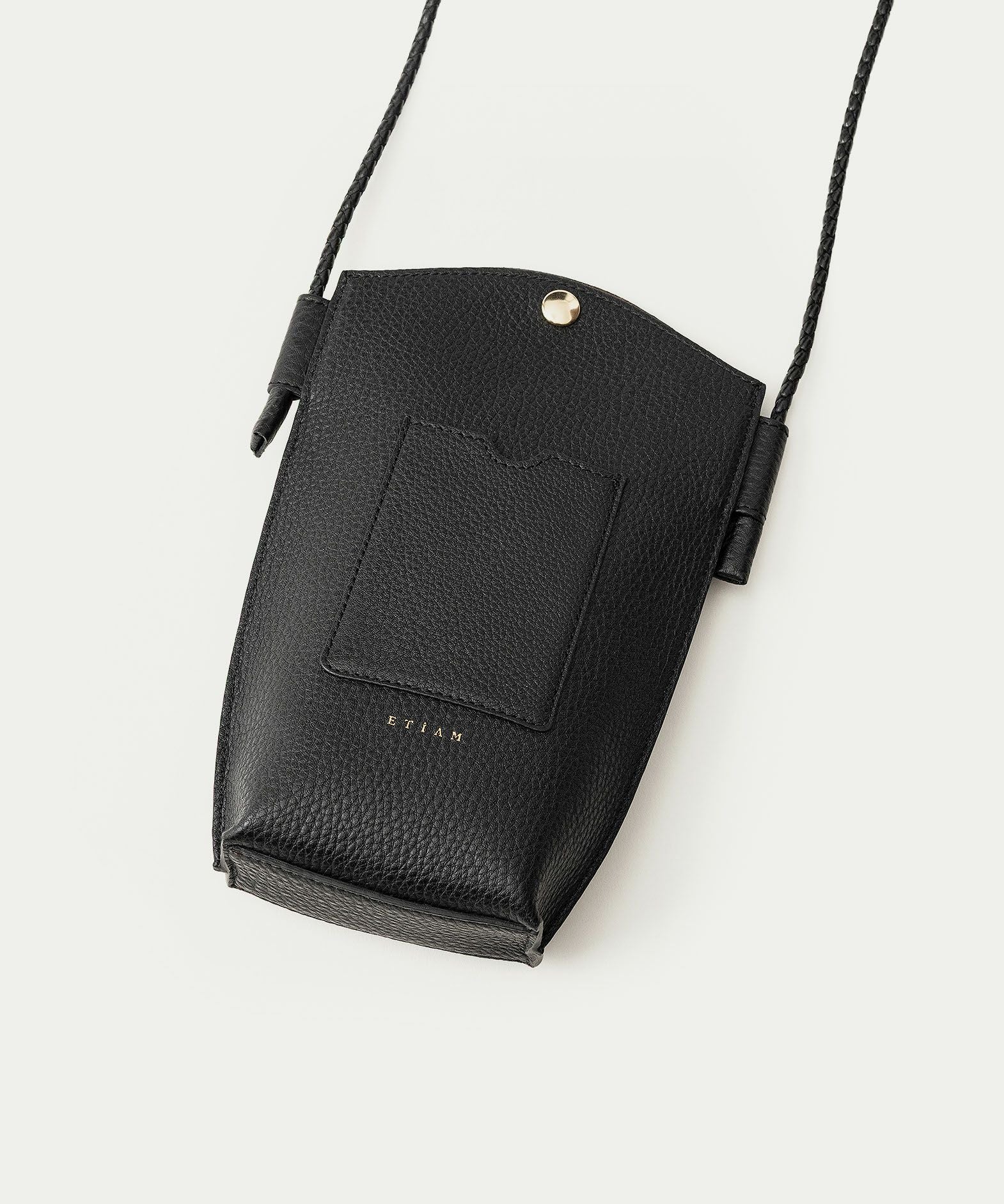 シュリンク モバイルショルダーバッグ Ver.2 《Shell》 - Black - | ETiAM