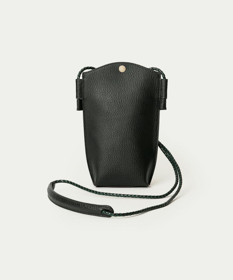 シュリンク モバイルショルダーバッグ Ver.2 《Shell》 - British Green -