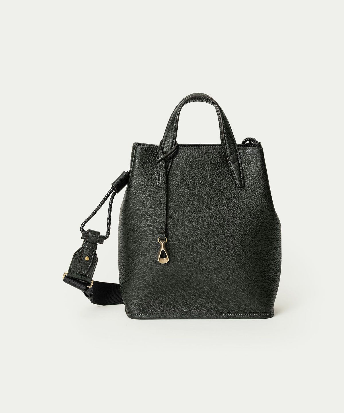 シュリンク ドローストリングショルダーバッグS 《Inflect》 - British Green -