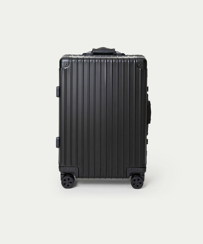 アルミニウム スーツケース（S）《Voyager》 - Black -