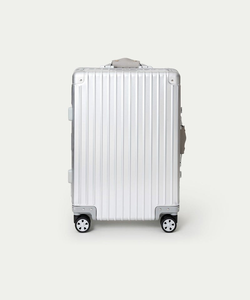 アルミニウム スーツケース（S）《Voyager》 - Silver -
