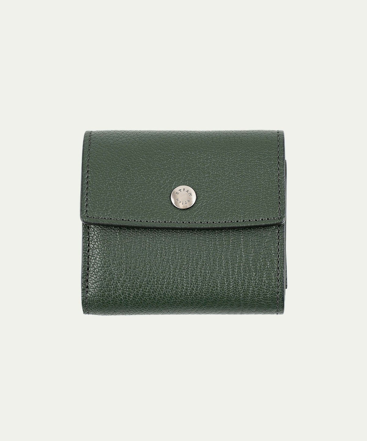 シェーブル 三つ折り財布 《Prior》 - Dark Green -