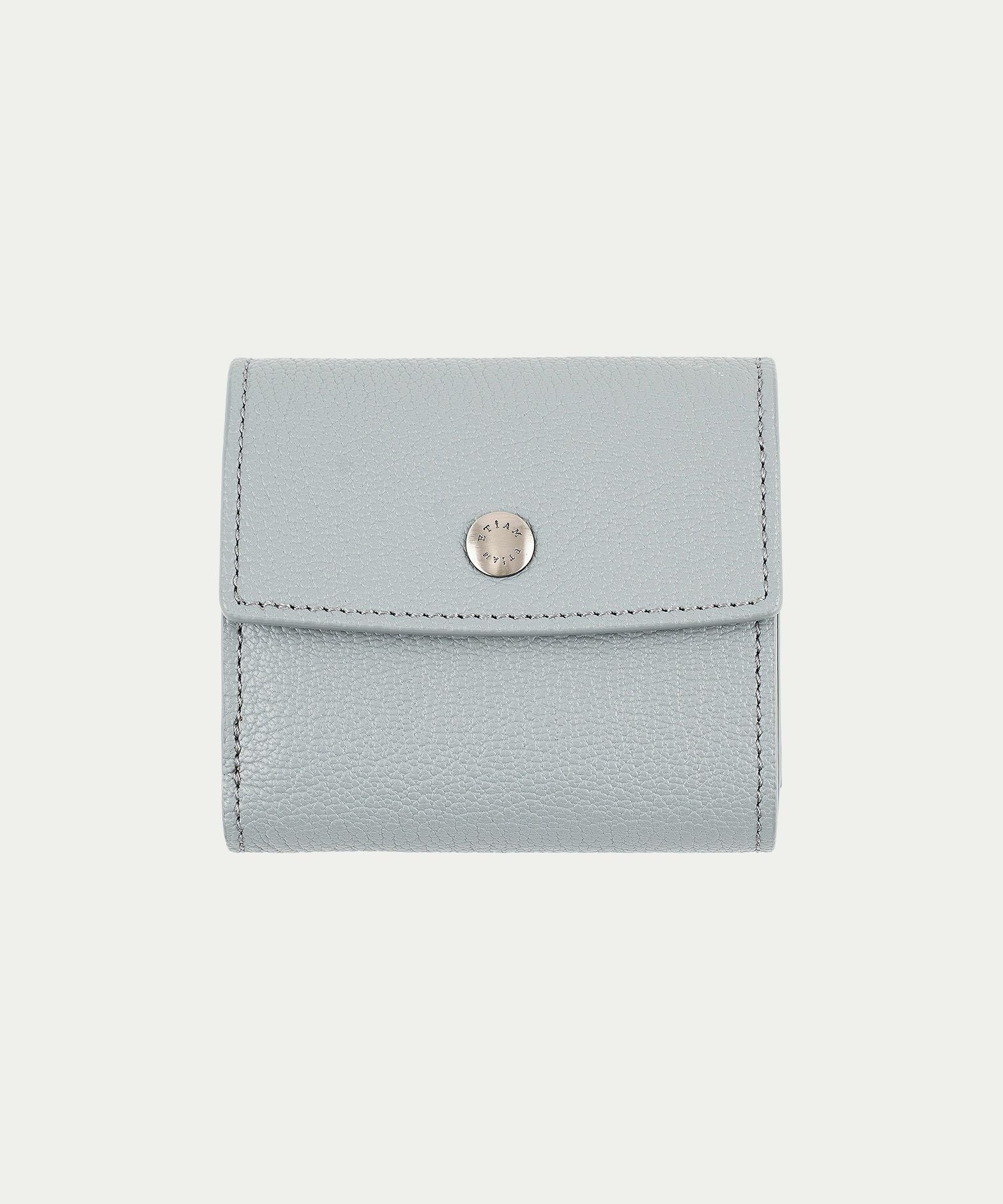 グレー 三つ折り財布 シュリンク 三つ折り財布 Ver.2 - Light Gray - | ETiAM