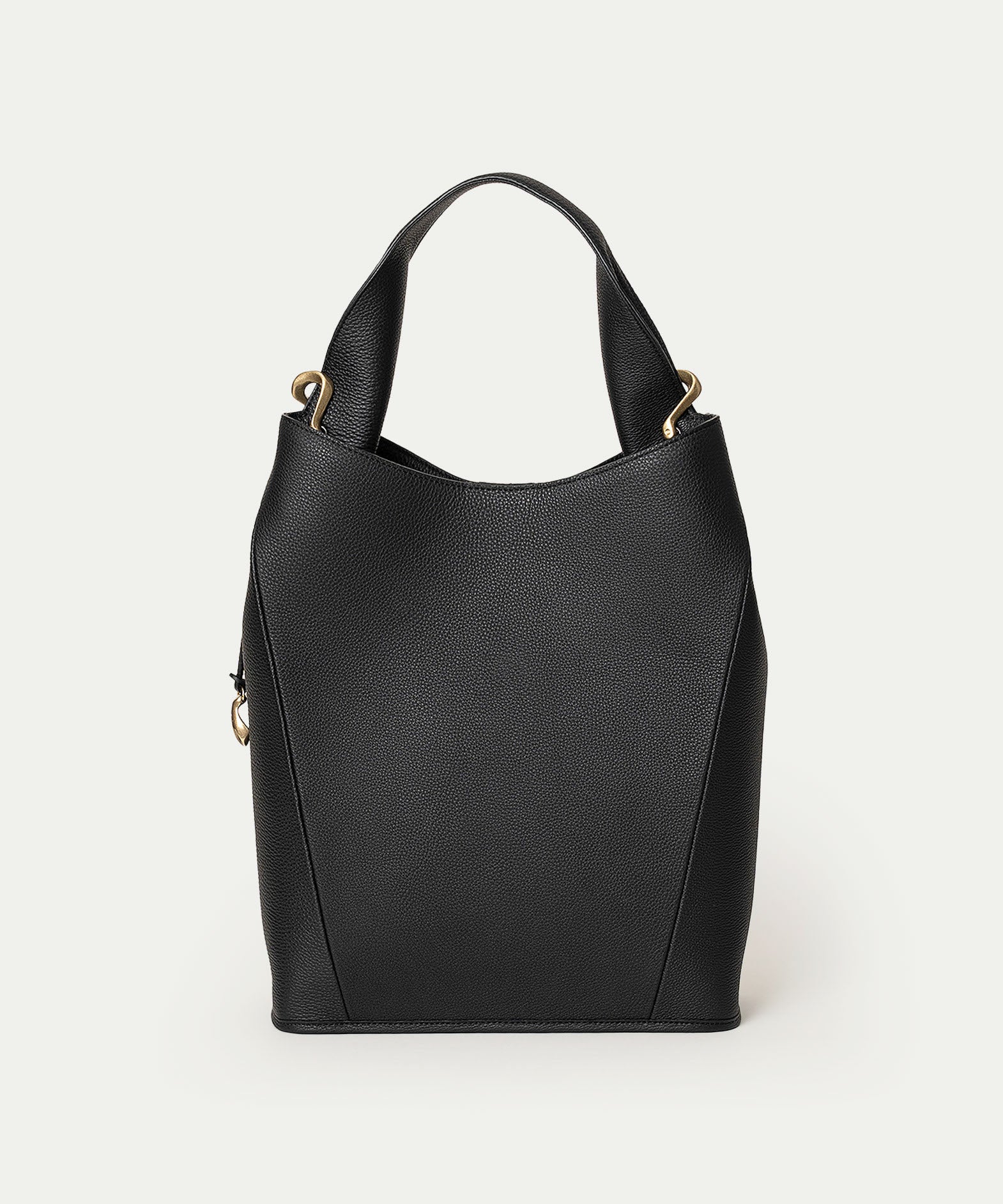 ワンハンドルトートバッグ《Serene》 - Black - | ETiAM