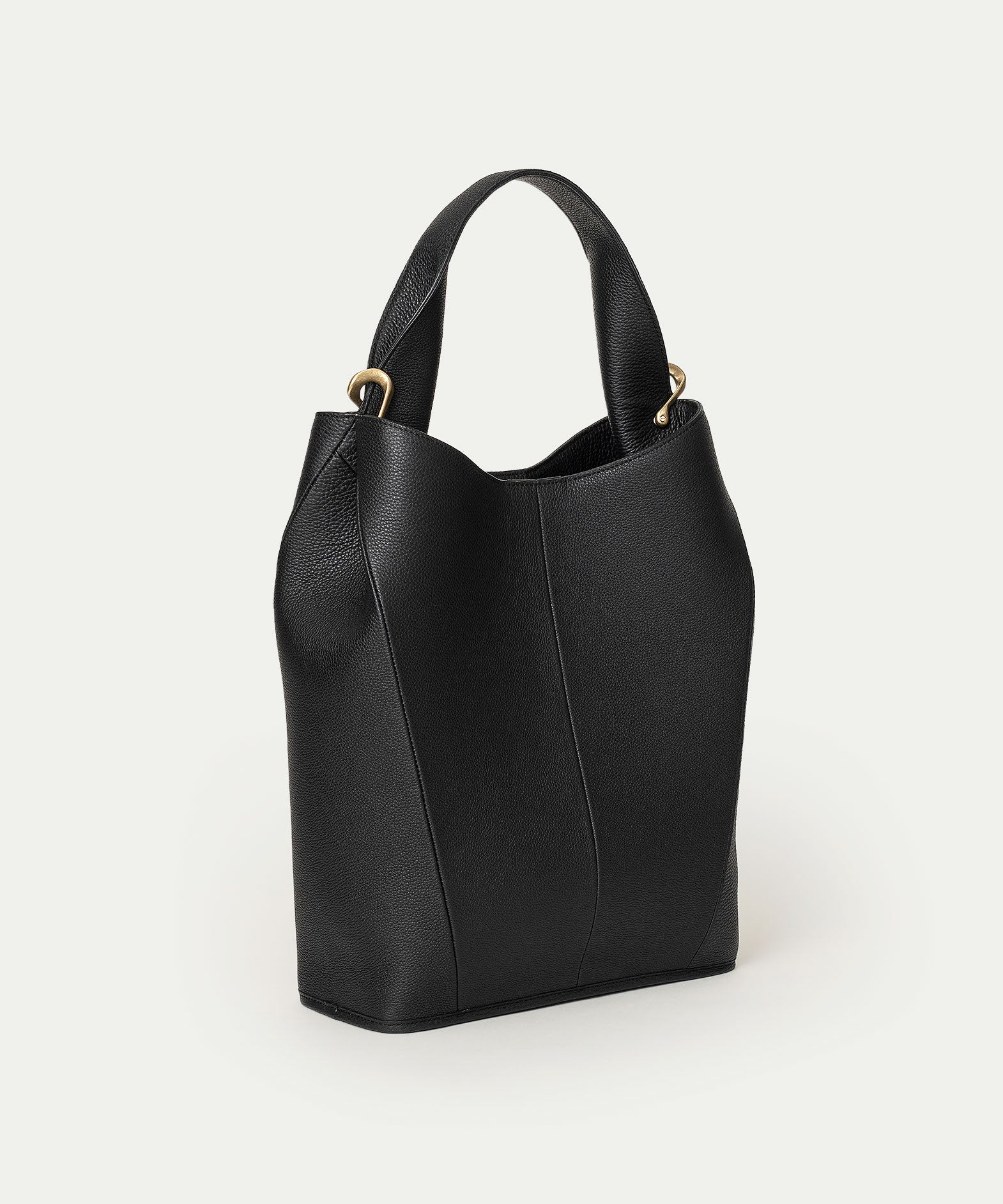 ワンハンドルトートバッグ《Serene》 - Black - | ETiAM