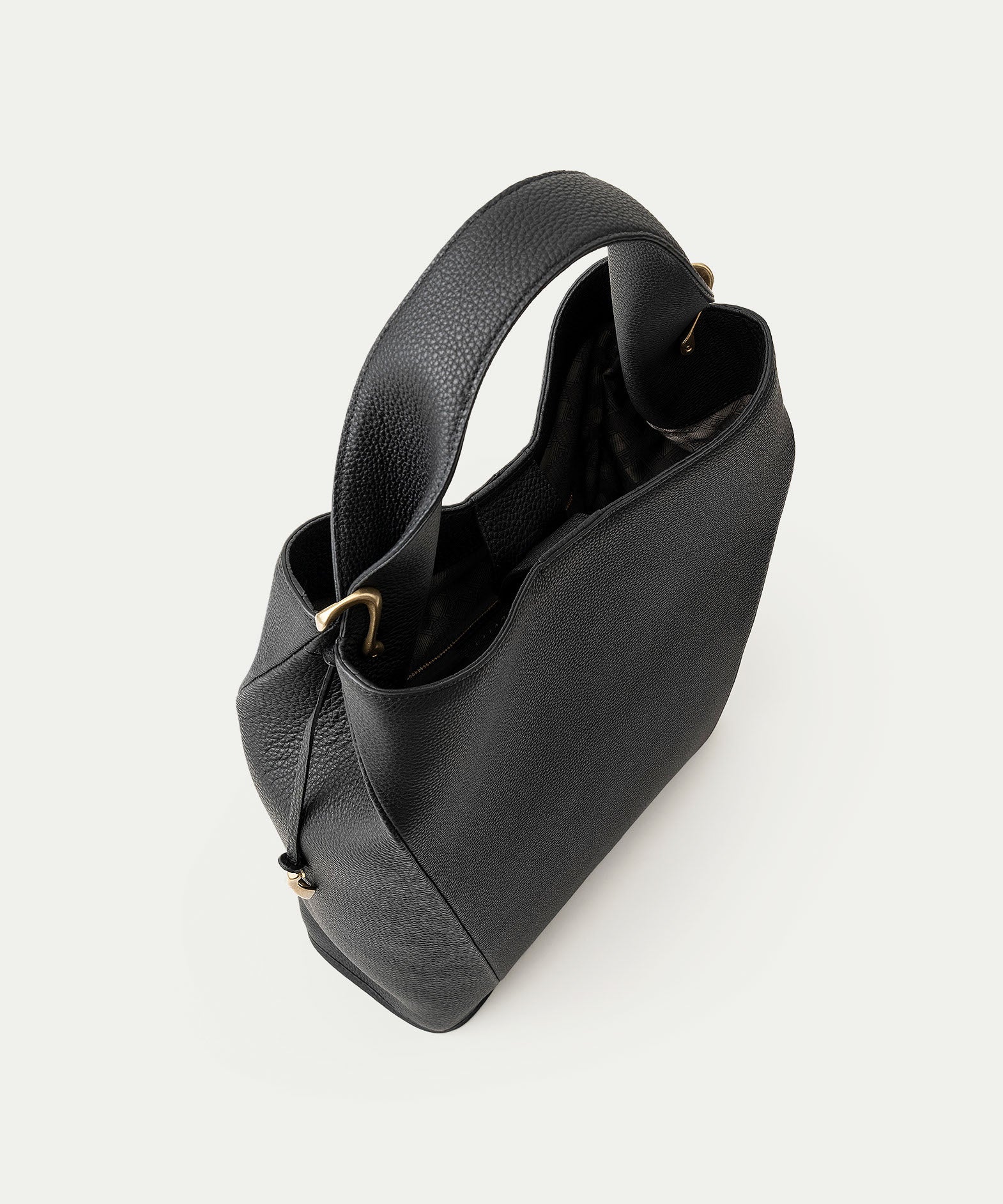 ワンハンドルトートバッグ《Serene》 - Black - | ETiAM