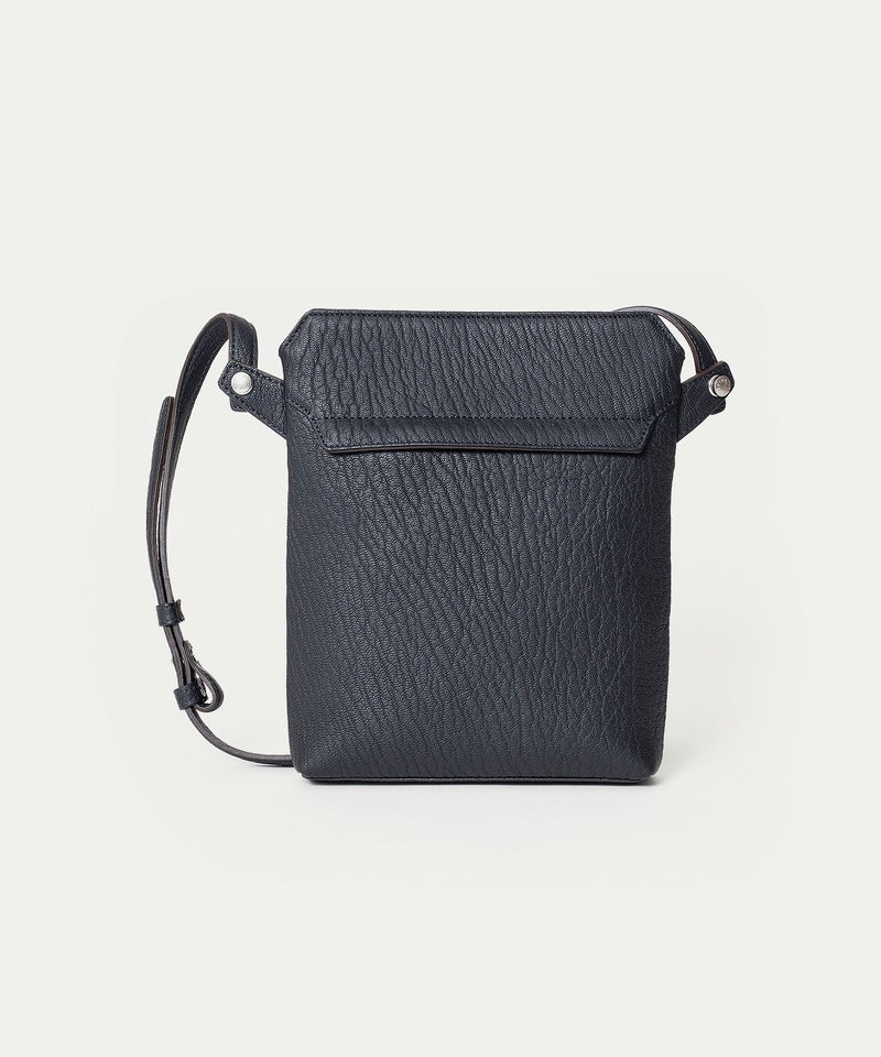ゴート 縦型ショルダーバッグ《Grace》 - Dark Navy -