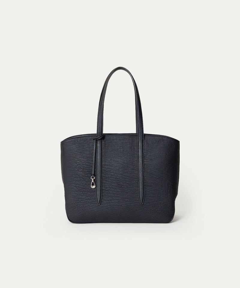 ゴート ファスナートートバッグ（L）《Flexi》 - Dark Navy -